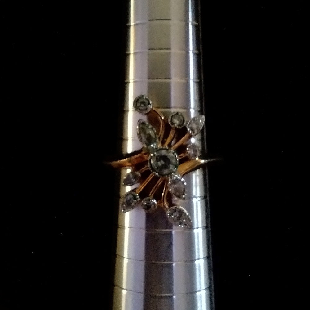 Costume jewelry Ring Size 7 item #028